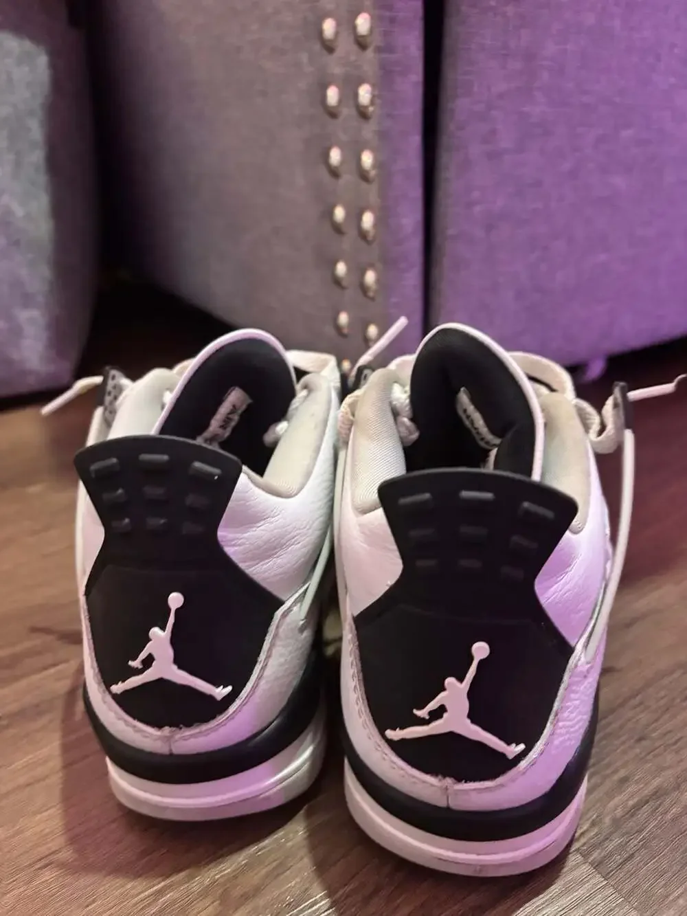 Nike Air Jordan 4 Retro Military Black Boys 7